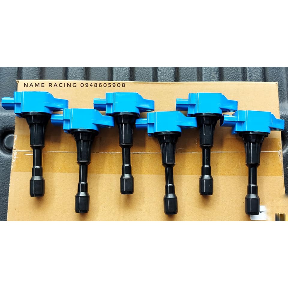 คอย์จุดระเบิดแต่งของใหม่ ตรงรุ่น  Nissan 350Z Nissan GTR R35 VR38DETT  1ชุด6หัว