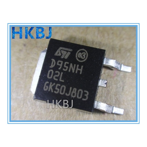 10 ชิ้น D95NH02L TO252 STD95NH02L D95NH 02L TO252 80A 24V MOSFET ใหม่