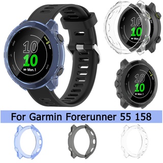 เคสป้องกัน สําหรับ Garmin Forerunner 55 /158 เคส Tpu นิ่ม กันกระแทก