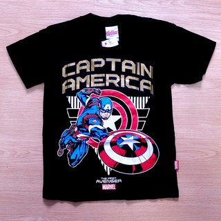 [0172] เสื้อมาร์เวล กัปตันอเมริกา พิมทอง