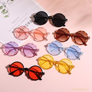 LAA6-Kids Sunglasses, Flower Pattern Anti-UV Sunglasses Photography Props for Boys and Girls