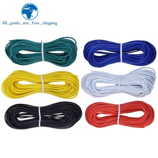 สายเคเบิลไฟฟ้า UL-1007 24AWG 80C 300V สีแดง ดํา น้ําเงิน เหลือง 10 เมตร DIY