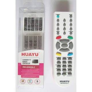 HUAYU REMOTE CONTROL รีโมทคอลโทรลฮัวยูใช้สำหรับทีวีแอลจี RM-609CB-C