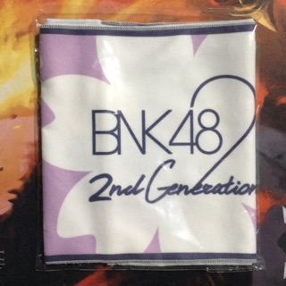 ผ้าเชียร์bnk48 ลาย bnk48 2nd generation มือ1ยังไม่แกะ