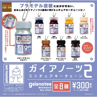 ∎ เลือกลายได้ ∎ กาชาปองขวดสีจิ๋ว v.2 Gaianotes Miniature Key Chain 2
