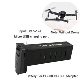 SG 908 battery Battery SG 908 แบตเตอรี่ SG 908 Drone แบตแท้ พร้อมส่ง