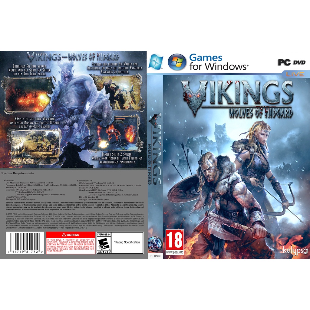 Vikings - Wolves of Midgard PC GAME [ออฟไลน์ INSTALLATION]