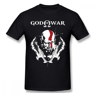 ขายดี!Lint9 [พร้อมส่ง] เสื้อยืดผ้าฝ้าย 100% พิมพ์ลาย Kratos God Of War Bonadiao โอเวอร์ไซซ์ ของขวัญคริสต์มาส สําหรับผู้ช