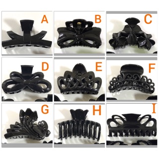 กิ๊บหนีบผม สีดำ ขนาดใหญ่ Hair Clip