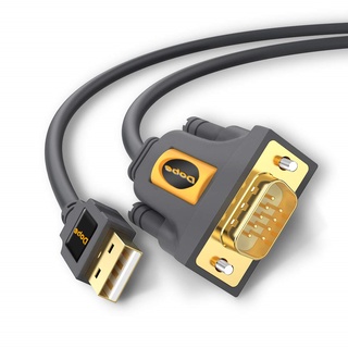 Dope DP-6222 USB2 to RS232 DB9 ความยาว2เมตร.สินค้ารับประกัน 2 ปี.