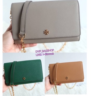 ✨งานหิ้วUSA Tory burch style 52899 Emerson chain wallet แท้💯%