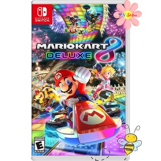 Mario Kart 8 Deluxe ( มือ1 ) ( Zone US ) ( Zone US/Asia ) แผ่นเกมส์ Nintendo Switch