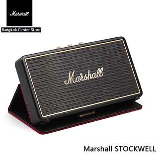 🎧🎵Marshall ลำโพงบลูทูธ Stockwell-Black ลำโพงบลูทู ธ แบบพกพา Bluetooth Speaker ลำโพงคอมพิวเตอร์（รับประกัน 12เดือน）