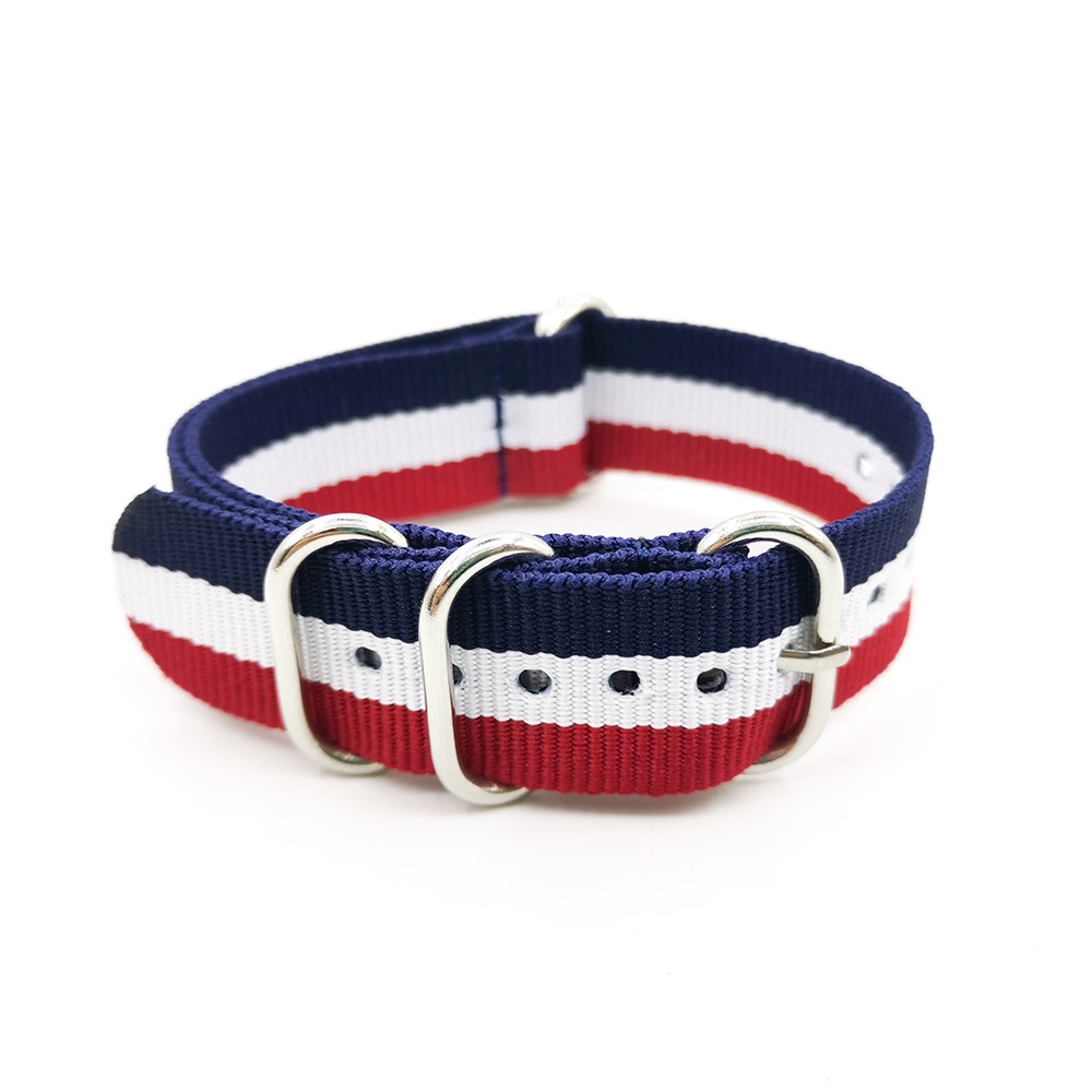 สายนาฬิกาข้อมือไนล่อน 18 มม. 20 มม. 22 มม. 24 มม. สําหรับ James Bond Watch Bands 007