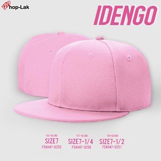 หมวกฮิปฮอปเปล่าแบบเต็มใบสีชมพู หมวก hiphop size  มี 3size