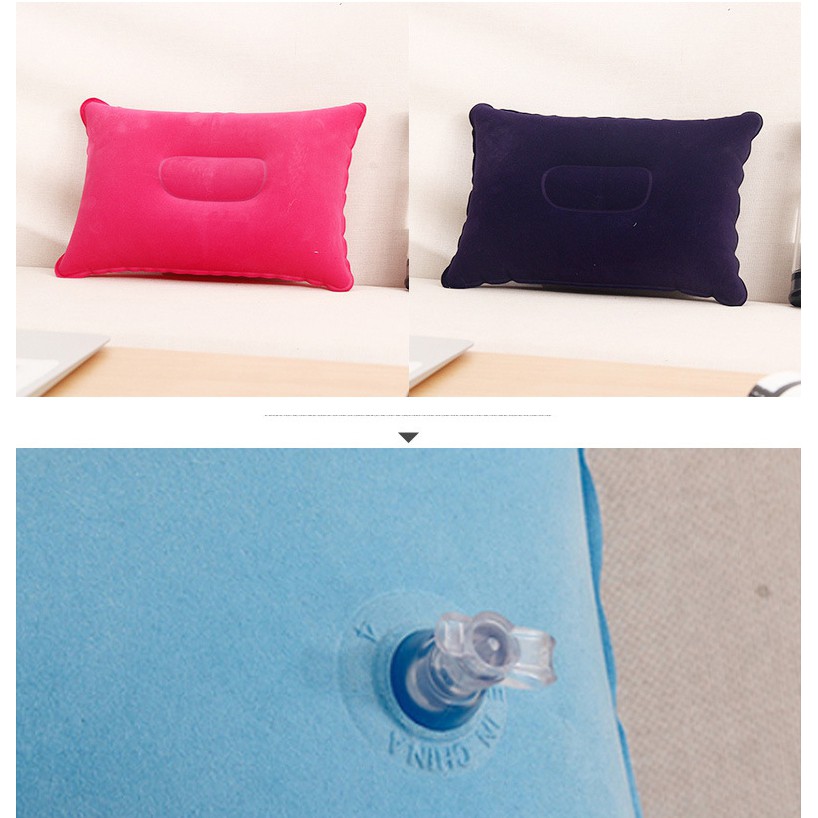 หมอนเป่าลมแบบพกพาสำหรับเดินทาง หมอนเป่าลมพับสำหรับแคมป์ ราคาถูก - รูปที่ 7