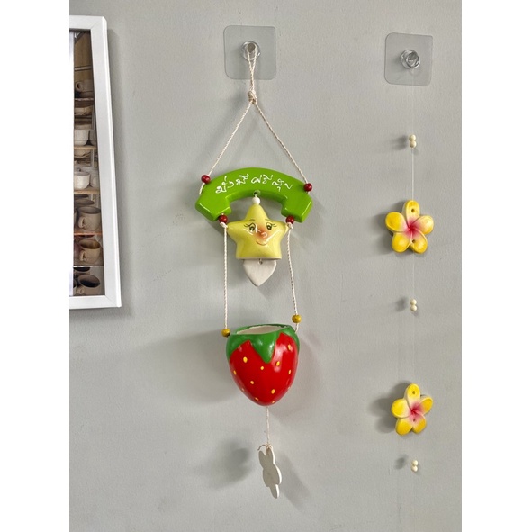 โมบาย กระถางต้นไม้ ส้ม,สตอเบอรี่