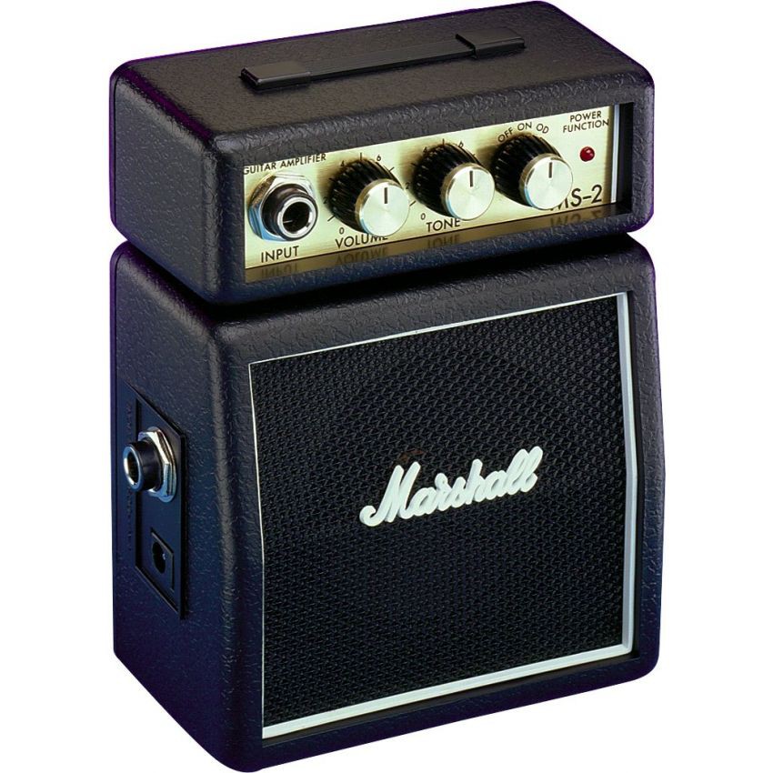 Marshall แอมป์จิ๋ว MS-2 (สีดำ)
