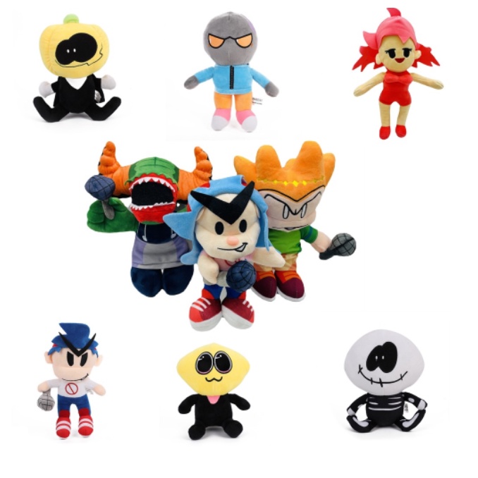 ตุ๊กตา Friday Night Funkin เนื้อผ้านุ่ม ทนทาน ของเล่นตุ๊กตาสําหรับเด็ก สินค้าพร้อมส่ง