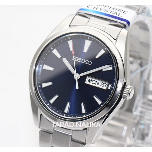นาฬิกา SEIKO ควอทซ์ sapphire Gent หรูเรียบ ภูมิฐาน SUR341P1 (ของแท้ รับประกันศูนย์) Tarad Nalika