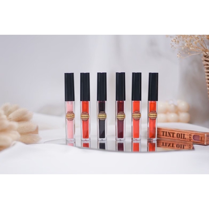 ลิปทิ้นบาราเรล bararel สีสวยติดทน กันน้ำ ทาได้ทั้งตาแก้มปาก 3in1 จบในแท่งเดียว พร้อมส่ง มีของแถม