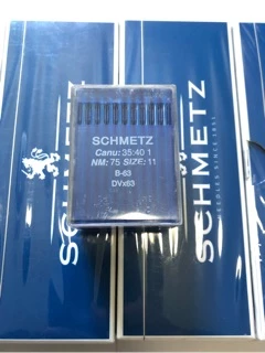 เข็มจักรลา DVx63 ยี่ห้อ Schmetz แท้ มีเบอร์9–เบอร์14 เข็มลา