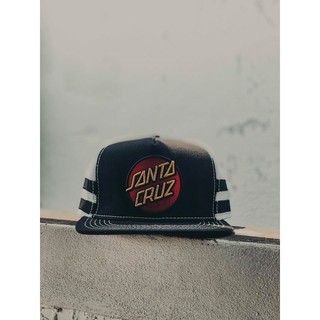 [พร้อมส่งจาก🇹🇭 หมวกHipHopSnapback ตาข่าย skate santa cruz 2ขีดหมวกแก๊ป