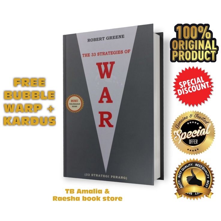 หนังสือกลยุทธ์สงคราม 33 - The 33 Strategics of War - Robert Greene