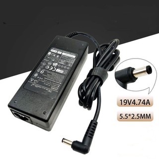 Adapter ASUS 19V 4.74A หัว 5.5*2.5 อแดปเตอร์ ASUS 19V 4.74A หัว 5.5*2.5 90W