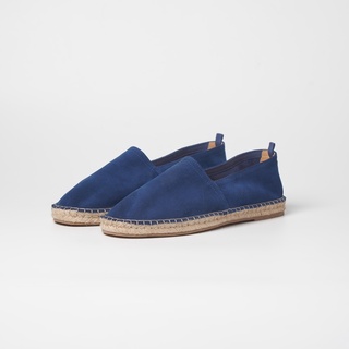 Julietta - Espadrilles In Blue Suede รองเท้า Juliettabkk