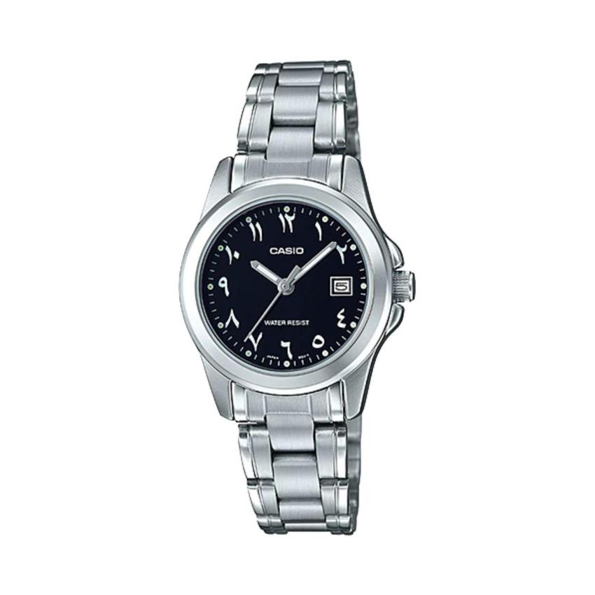 CASIO STANDARD นาฬิกาผู้หญิง สายสแตนเลส รุ่น LTP-1215A-1B3