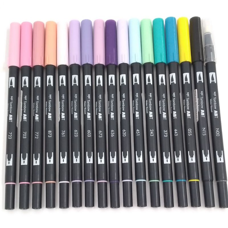 TOMBOW BRAND COLOR BRUSH PEN / DUAL BRUSH PEN / ชิ้น