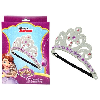 ดิสนีย์โซเฟียเดอะเฟิร์ส ชุดประดิษฐ์มงกุฎ Disney Sofia The First D.I.Y. Fancy Crown With Crystal Stone  (CROWN-SF)