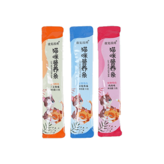 ขนมแมว ขนมแมวเลีย15g Cat Food นำสุขภาพมาสู่แมวที่คุณรัก มี 3 รสชาติ: ทูน่า แซลมอน อกไก่