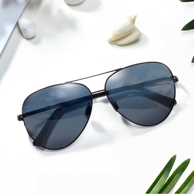 แว่นตากันแดด 100%  Xiaomi TS polarized sunglasses แว่นกันแดดโพลาไรด์แบบโพลีเอสเตอร์ ป้องกันแสง UVA UVB