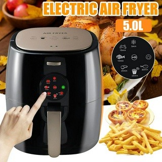 หม้อทอดไร้น้ํามัน อเนกประสงค์ 5 ลิตร 1350W 360 องศา