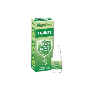 Nasaleze Travel 800mg สเปย์พ่นจมูกชนิดผง เพิ่มการ์ดอีกชั้น ดักจับ และป้องกันไวรัส