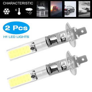 New 2pcs H1 Car LED Headlight Bulbs White Low Beam Fog Bulb Lamp Light 100W 12V