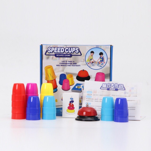 . Speed cup เรียงแก้ว stack บอร์ดเกมส์