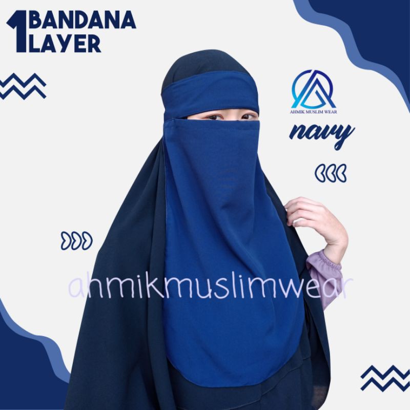 CADAR BANDANA WOLFIS NIQAB |