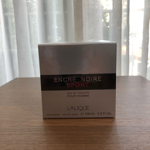 Lalique Encre Noire Sport Pour Homme - EDT (100ml) [กล่องขาย]