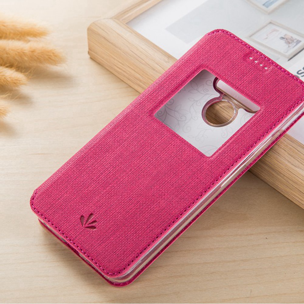 Vili Luxury PU Leather Casing LG G6 H870 H870DS Magnetic Flip Cover LG G6+ G6 Plus Fashion Smart Case Wake UP/Sleep #8