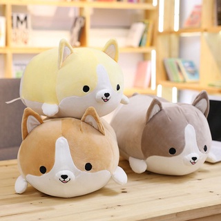 ✱35/50cm Cute Corgi Dog Plush Toy Stuffed Soft Cartoon Pillow Christmas Gift Kids