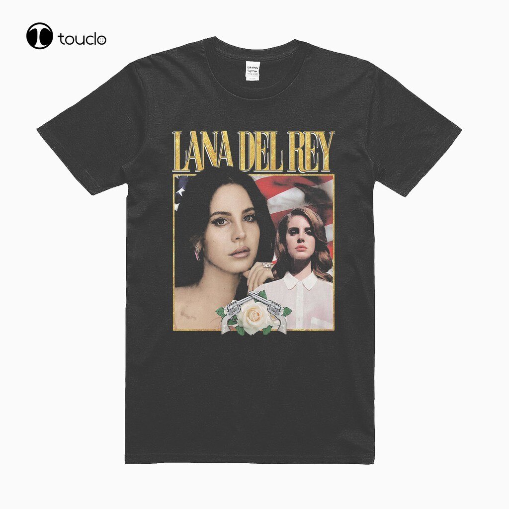 เสื้อยืด Lana Del Rey Homage Rap Tee เสื้อยืด Lana Del Rey / / เสื้อยืด Cotton Unisex