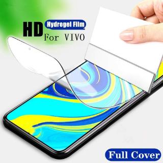 Full Curved Screen Protective Hydrogel Film For vivo Y30 Y50 V15 Pro v15pro Y91 Y93 Y95 Y97 Y12 Y17 Y15 Y11 2019 Full Cover Soft Screen Protector Protective Film Not Tempered Glass