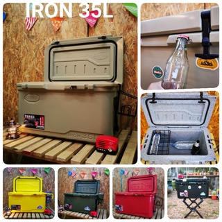 กระติก ถังน้ำแข็ง ถังแช่ น้ำแข็ง Comos IRON 35L Cooler Box