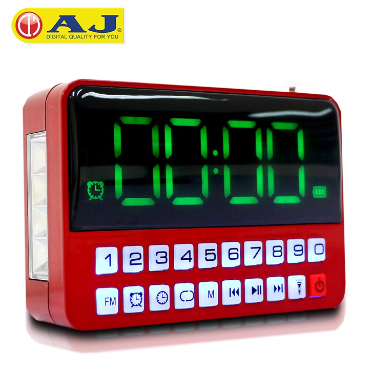 AJรุ่น MPR-005 วิทยุบรรจุเพลงลิขสิทธิ์แท้ ลูกกรุง ลูกทุ่ง สตริง สากล เพื่อชีวิต และ บทสวดมนต์ กว่า4,000 เพลง