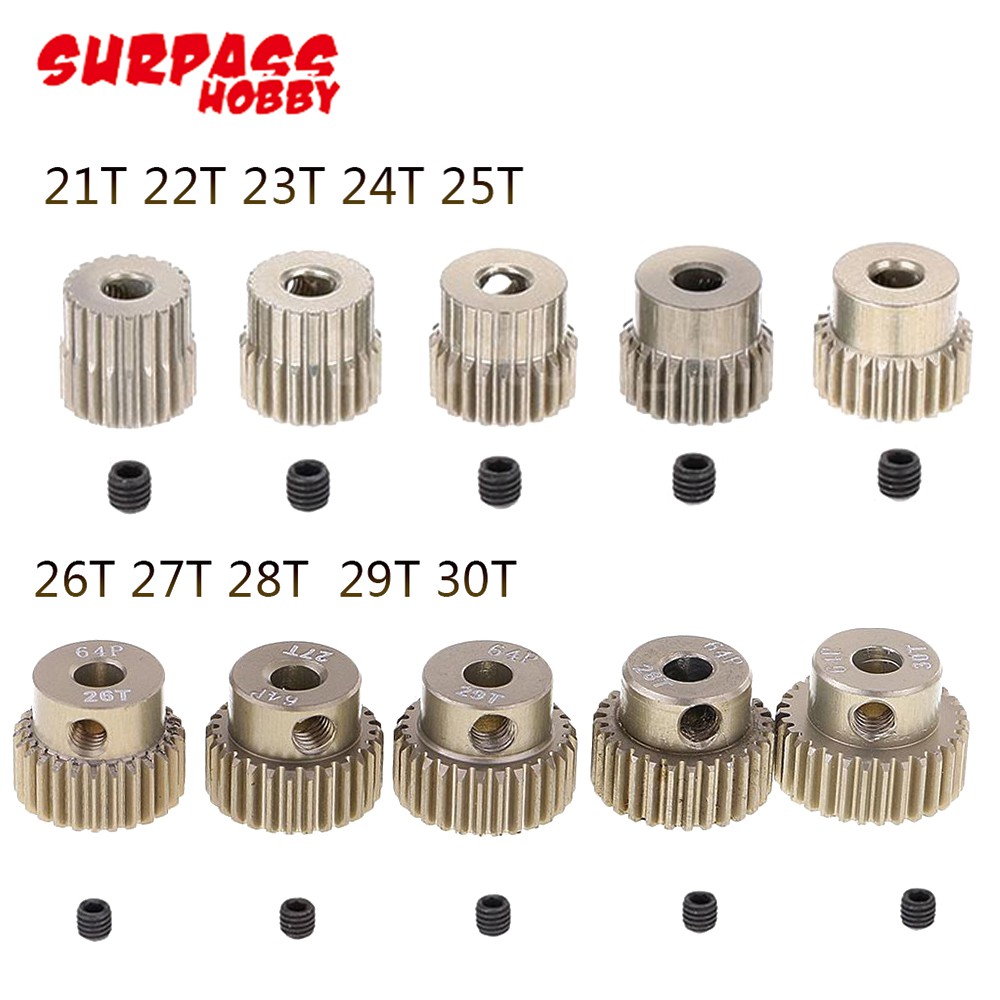 มอเตอร์เกียร์ Surpasshobby 64DP 3.175มม. รูปที่ 2