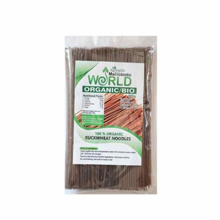 Organic/Bio Raw Buckwheat Noodles | เส้นก๋วยเตี๋ยว บัควีท 300g