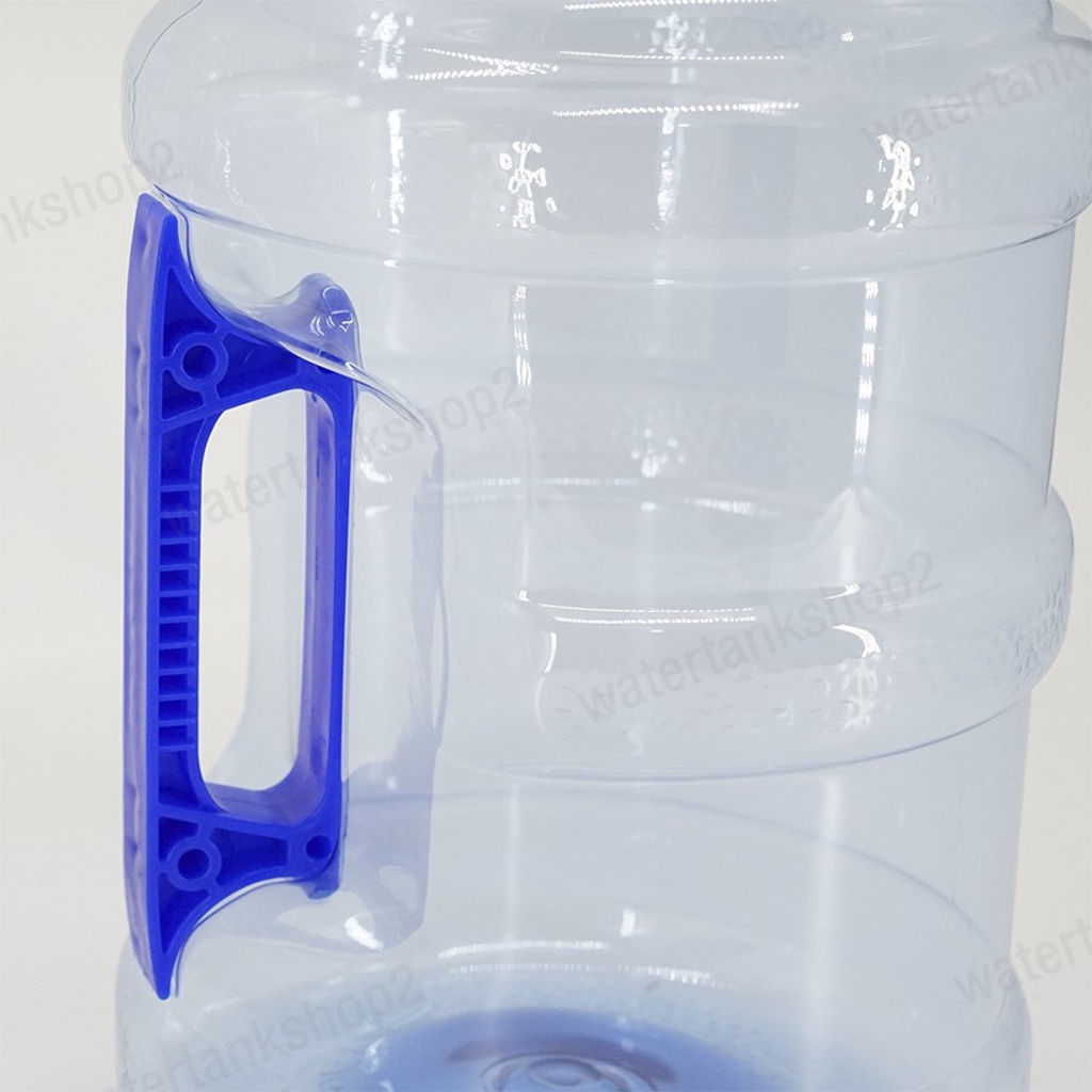 Watertankshop ถังน้ำ ถังน้ำดื่ม PET ขนาด 7.6 ลิตร  มือจับ ถังฝาเกลียว สีน้ำเงิน /ชุด12ใบ - รูปที่ 3